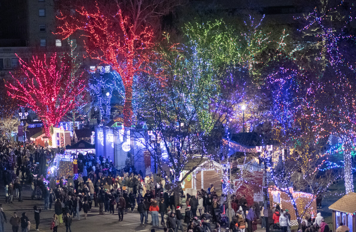 PHOTOS Parade, Christmas Village light the night in downtown Ogden News, Sports, Jobs